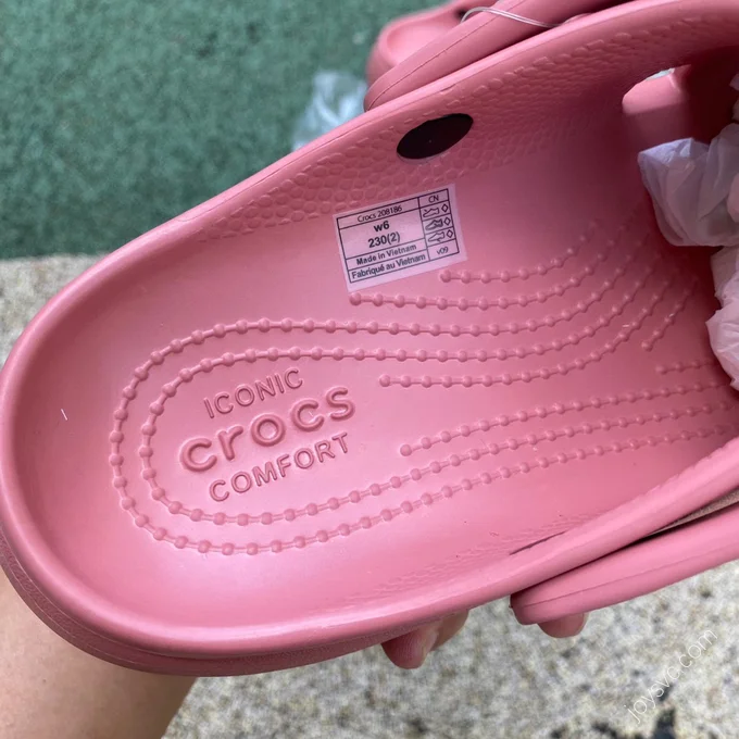 Crocs Baya Platform Clog Pink 208186-001