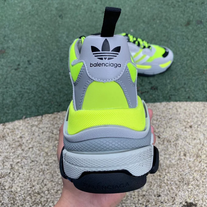 Balenciaga Triple S Green Grey