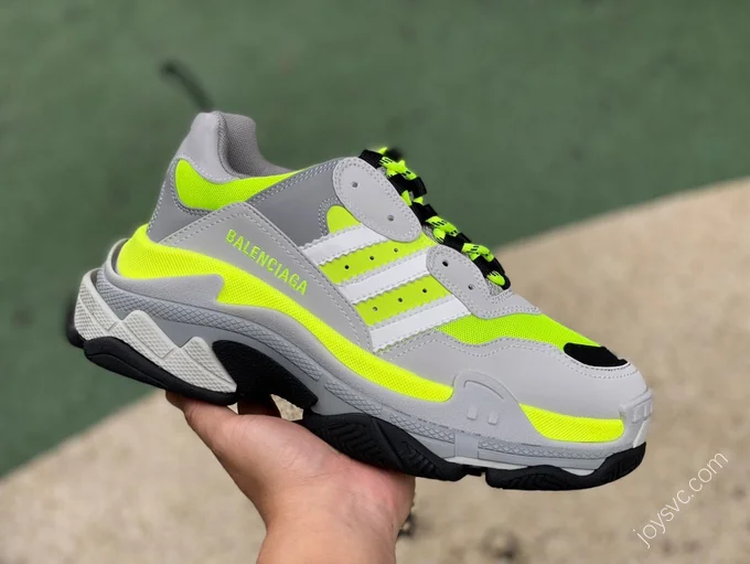 Balenciaga Triple S Green Grey