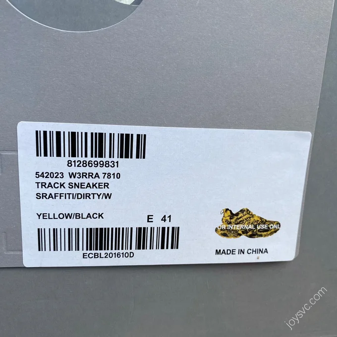 Balenciaga Track 1.0 Yellow Black