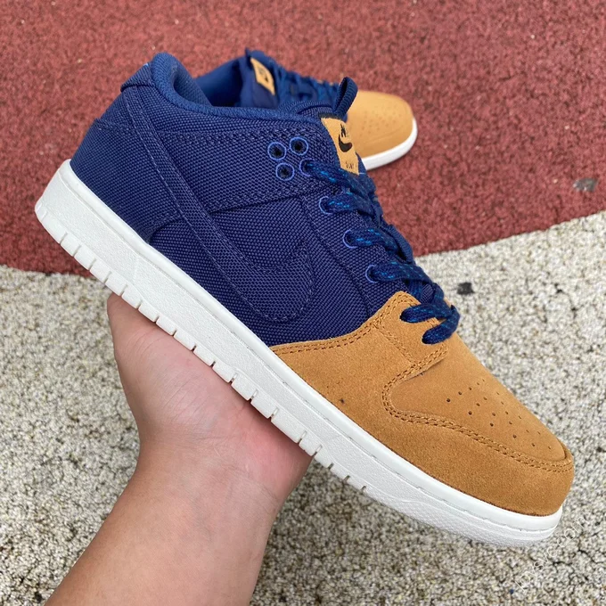 Nike Dunk SB Low PRO PRM Blue Brown DX6775-400