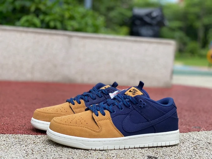 Nike Dunk SB Low PRO PRM Blue Brown DX6775-400