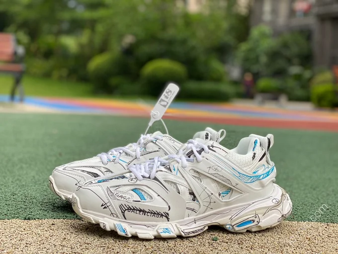 Balenciaga Track 1.0 Blue White