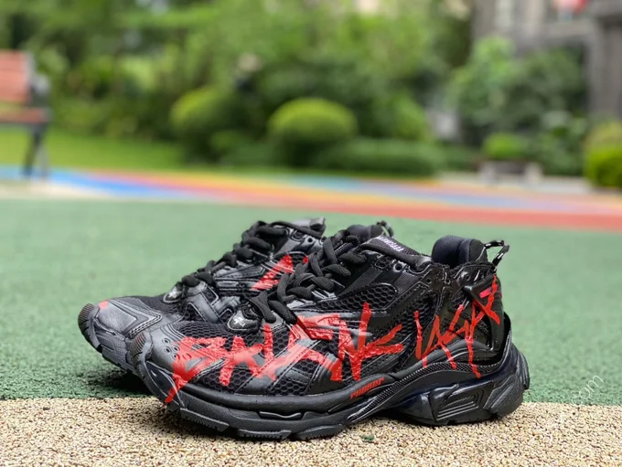 Balenciaga Runner 7.0 Red Black