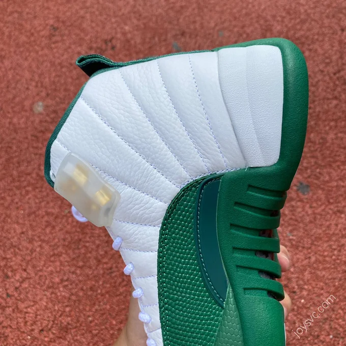 Air Jordan 12 White Green Sneakers 136001-063