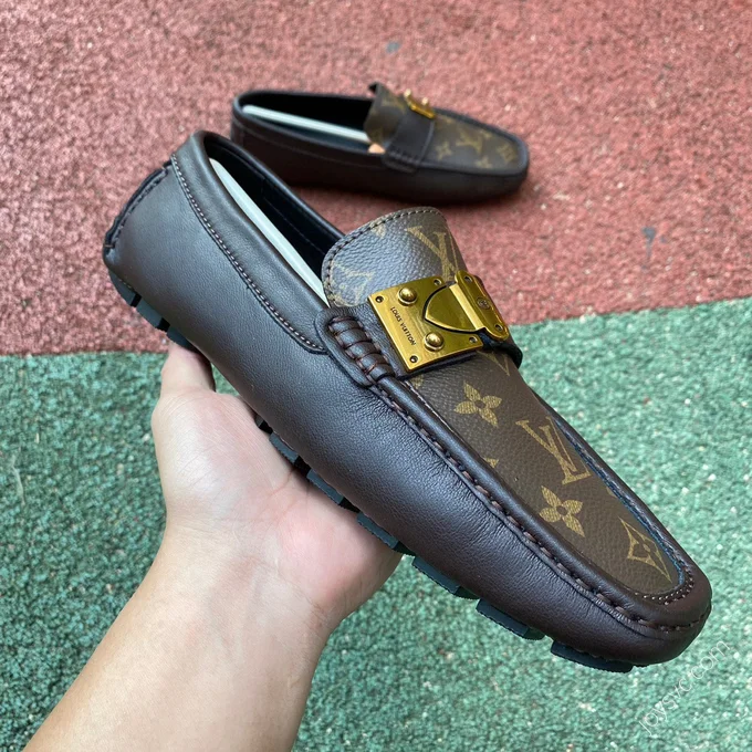 LOUIS VUITTON Moccasin Brown