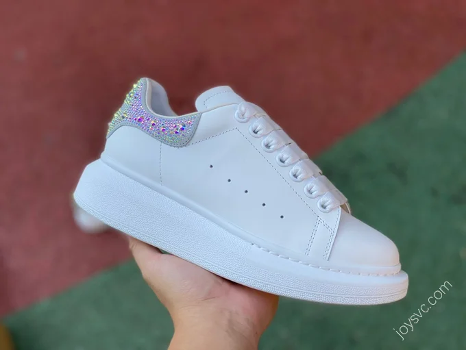 Alexander McQueen Strass Spoiler Multicolor Grey