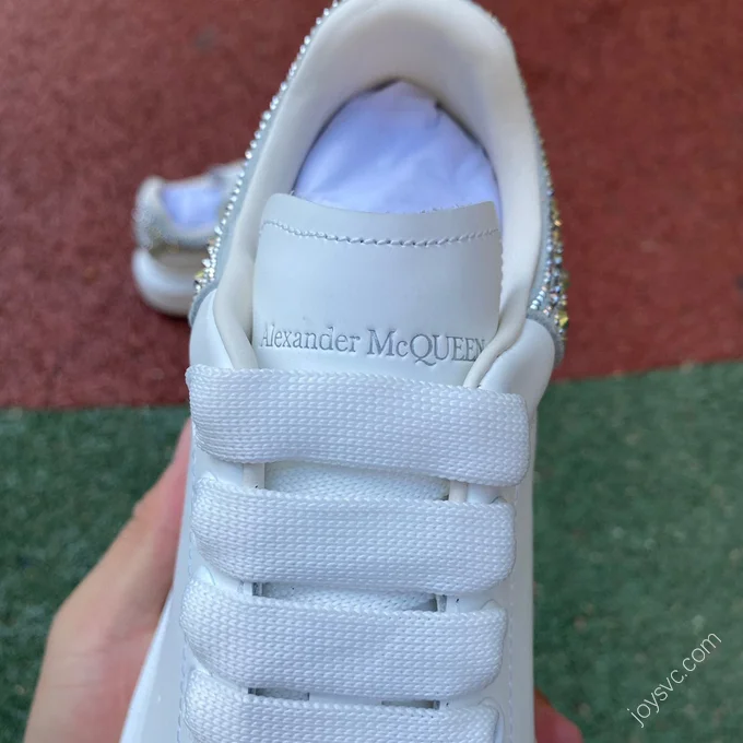 Alexander McQueen Strass Spoiler Grey