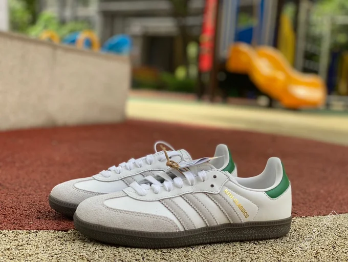 Adidas x KITH Samba Green White FX5398