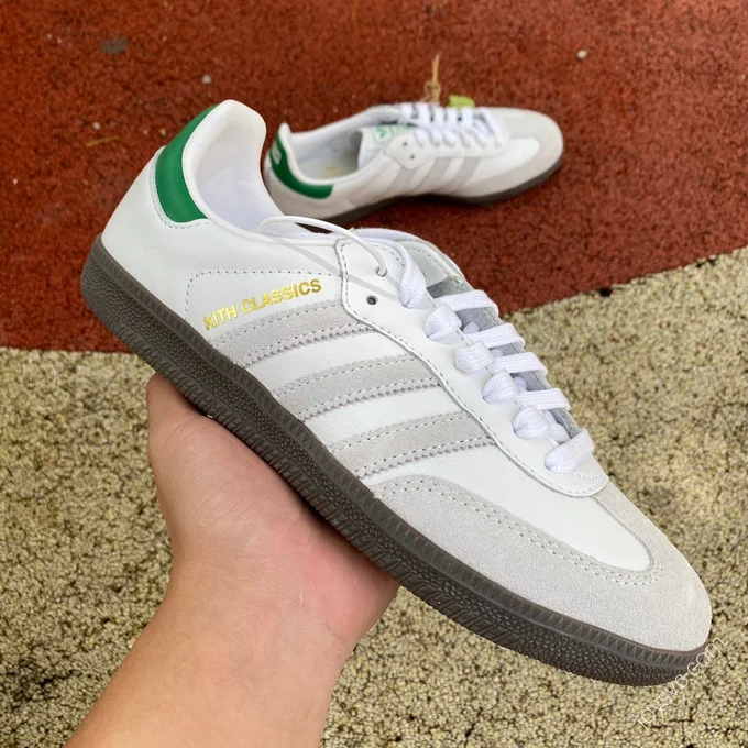 Adidas x KITH Samba Green White FX5398