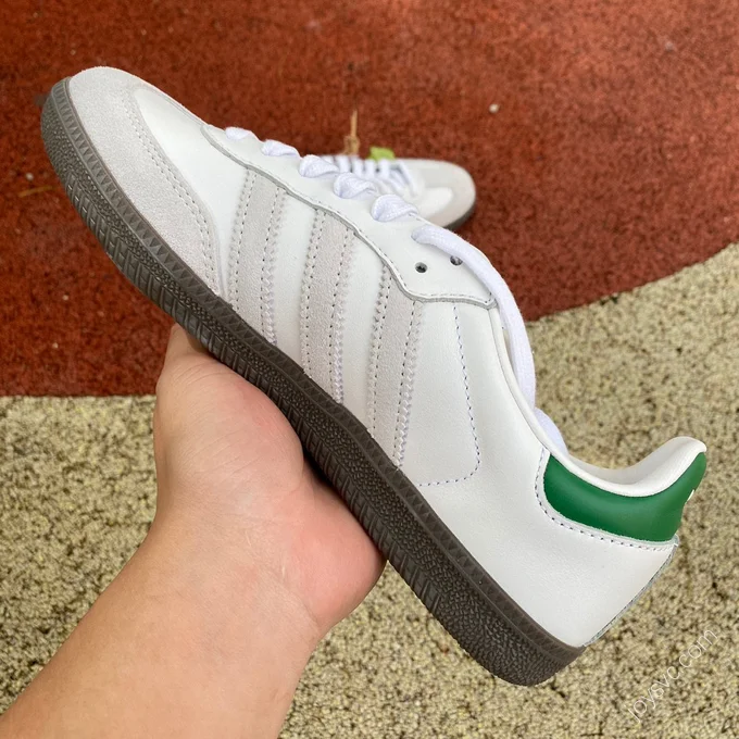 Adidas x KITH Samba Green White FX5398