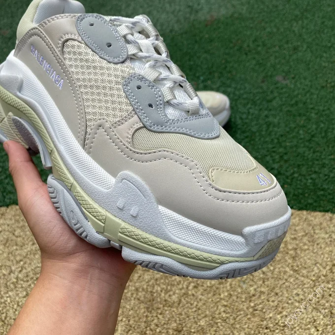 Balenciaga Triple S Grey White