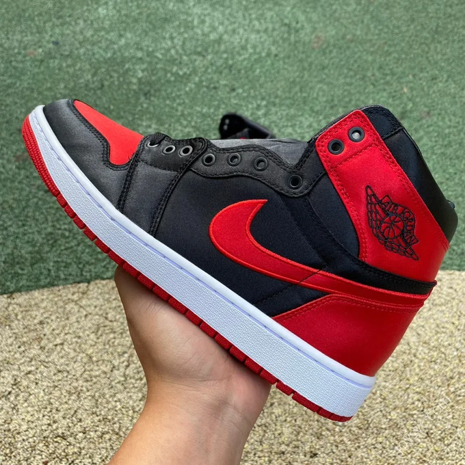 Air Jordan 1 High OG Satin Bred High-Top Sneaker FD4810-061