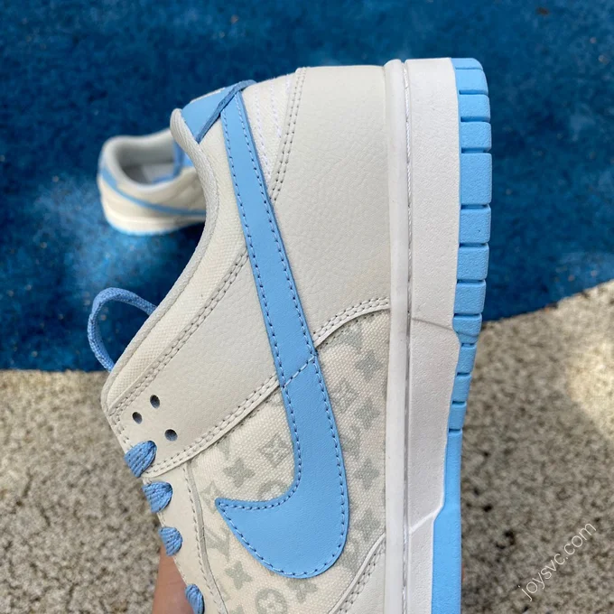 Nike Dunk Low x LV White Blue XD1688-011