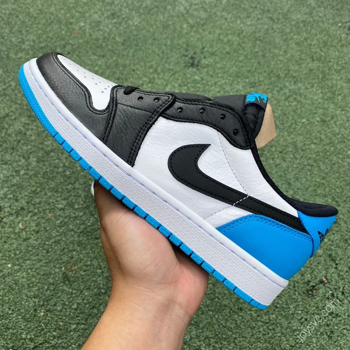 Air Jordan 1 Low White Blue Lightning CZ0790-104