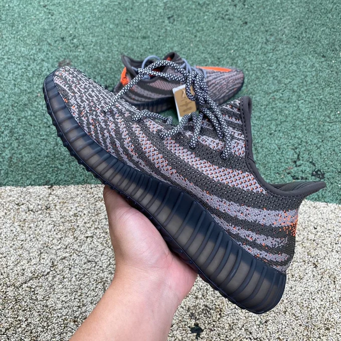 Adidas Yeezy Boost 350 V2 Grey Orange HQ7045