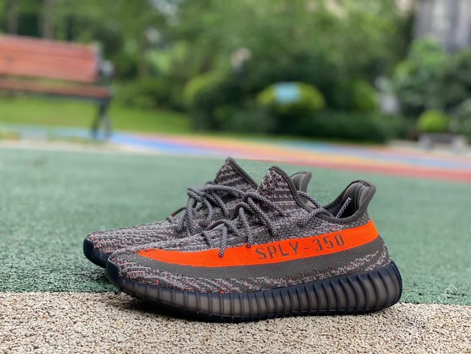 Adidas Yeezy Boost 350 V2 Grey Orange HQ7045