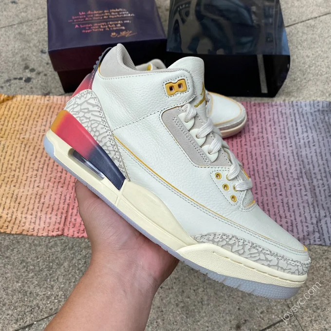 J Balvin x Air Jordan 3 Sneaker FN0344-901