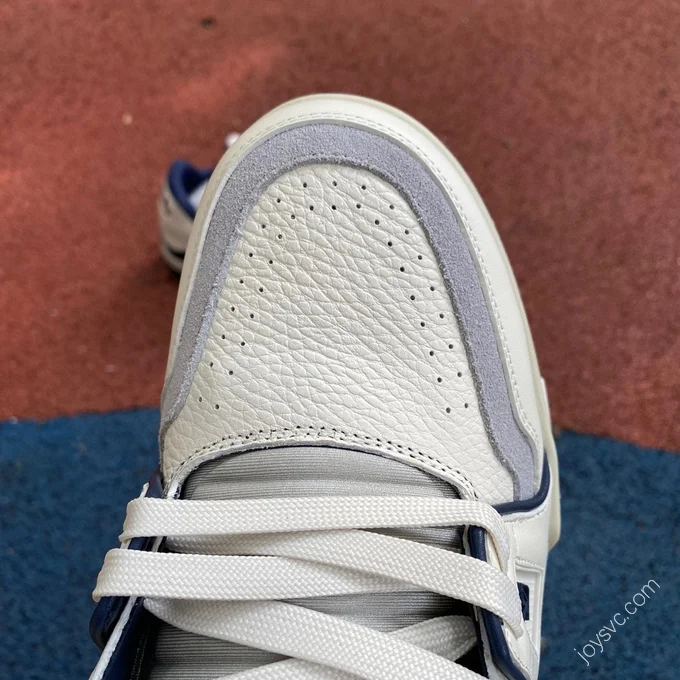 LOUIS VUITTON Trainer White Blue