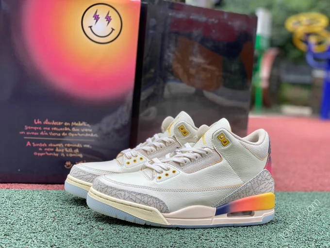 J Balvin x Air Jordan 3 Sneaker FN0344-901