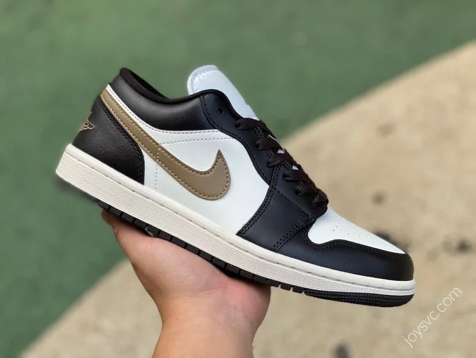 Air Jordan 1 Low Brown Mocha Low-Top Sneaker DC0774-200