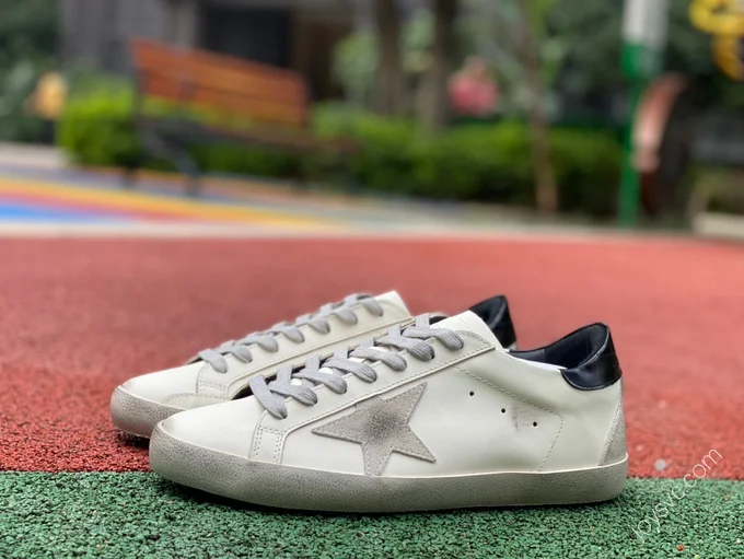 Golden Goose Super Star White Black