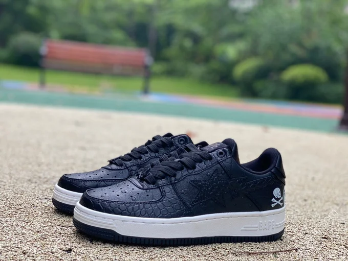 NEIGHBORHOOD x A BATHING APE STA Black 1J23-191-901