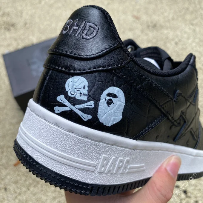 NEIGHBORHOOD x A BATHING APE STA Black 1J23-191-901