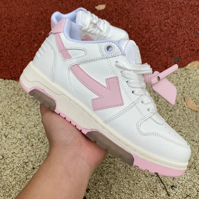 OFF-WHITE Out Of Office Pink White