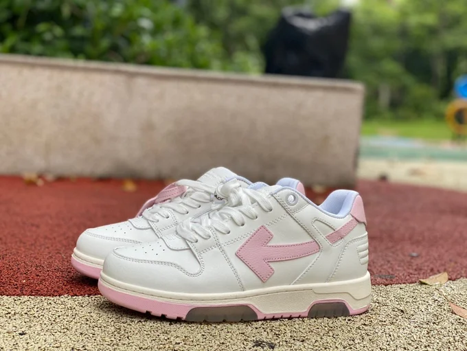 OFF-WHITE Out Of Office Pink White