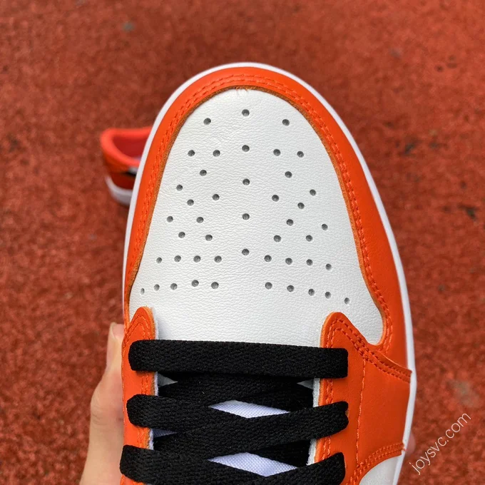 Air Jordan 1 Low White Orange Sneakers CZ0790-801