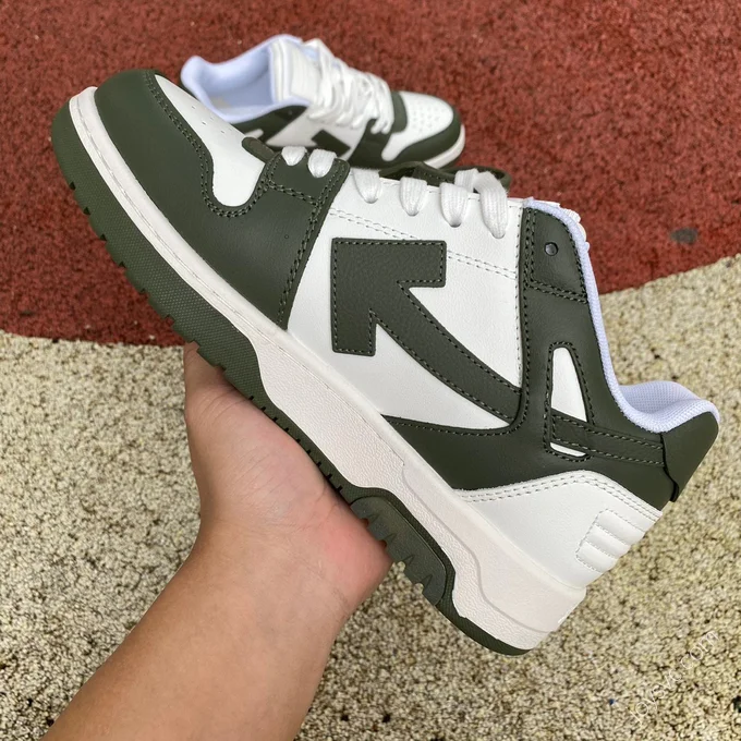 OFF-WHITE Out Of Office Green White