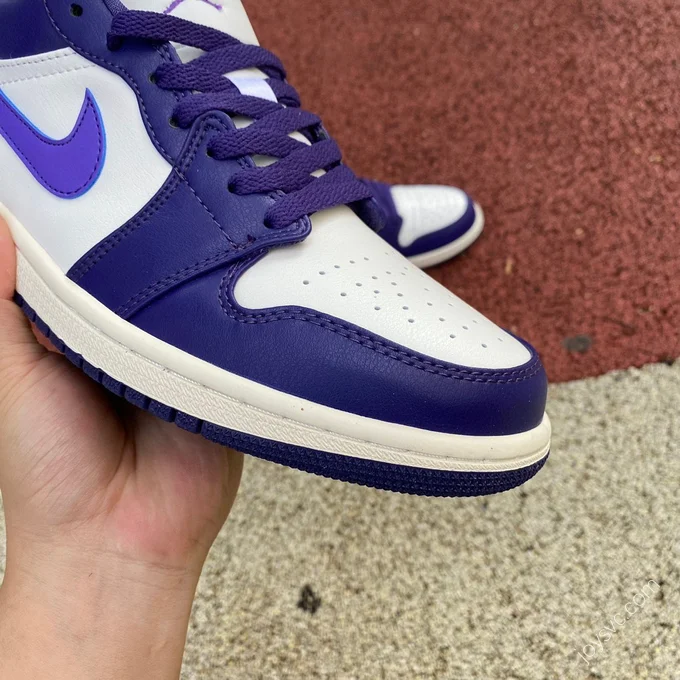 Air Jordan 1 Low Sail Purple DC0774-502