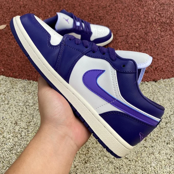 Air Jordan 1 Low Sail Purple DC0774-502