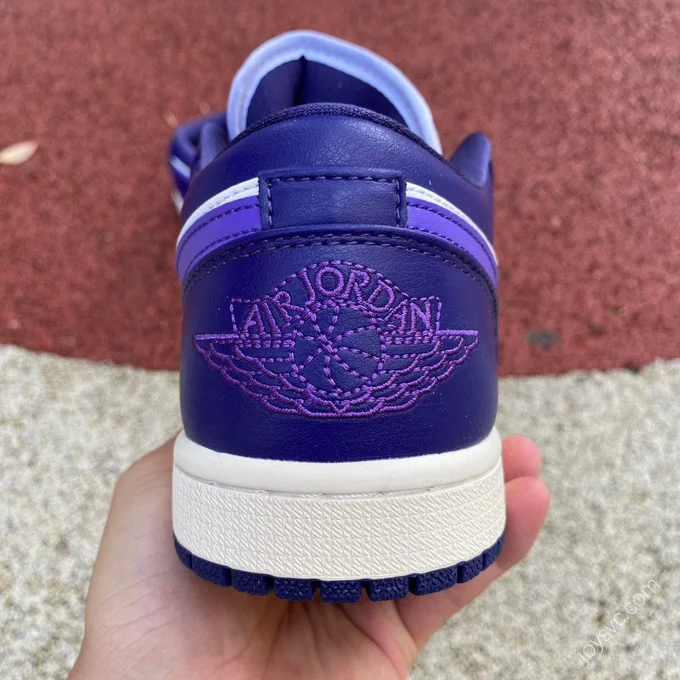 Air Jordan 1 Low Sail Purple DC0774-502