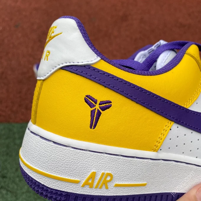 Kobe Bryant x Nike Air Force 1 Purple Yellow FZ1151-1