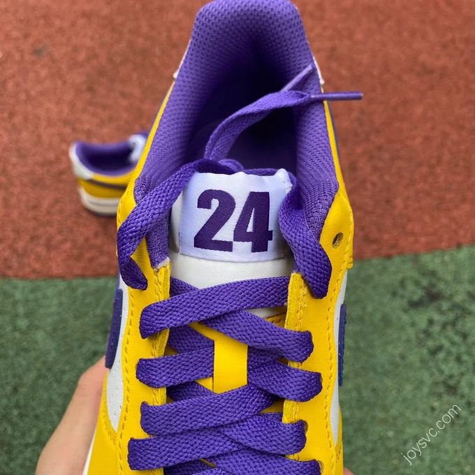 Kobe Bryant x Nike Air Force 1 Purple Yellow FZ1151-1