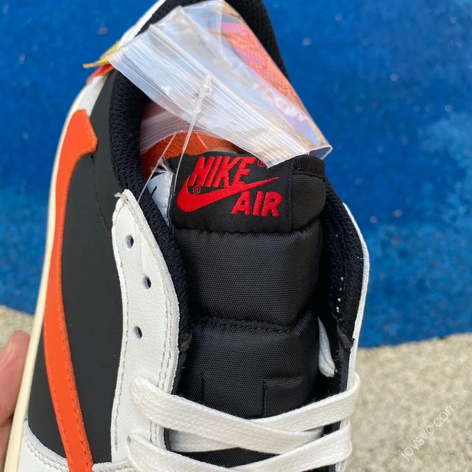 Air Jordan 1 x Travis Scott Low Orange White Black Sneakers DM7866-928