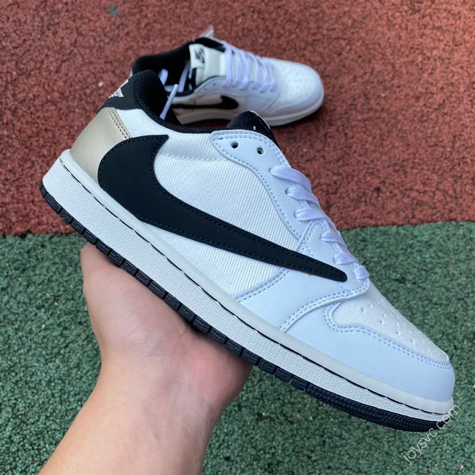 Travis Scott x Air Jordan 1 Low White Gray DM7866-814