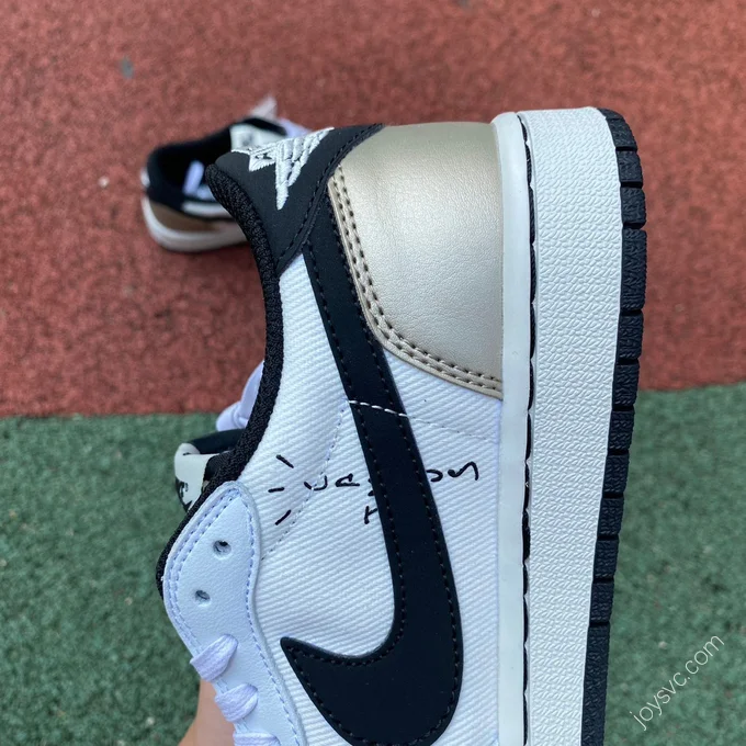 Travis Scott x Air Jordan 1 Low White Gray DM7866-814