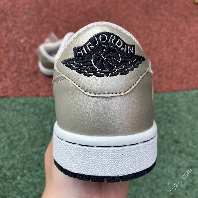 Travis Scott x Air Jordan 1 Low Silver Green DM7866-815