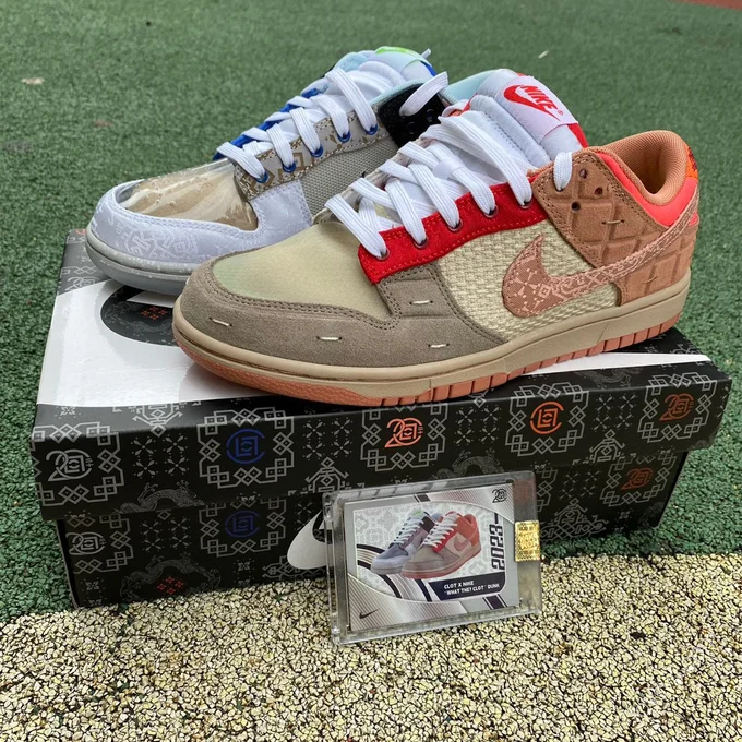 CLOT x Nike Dunk Low Multicolor FN0316-999