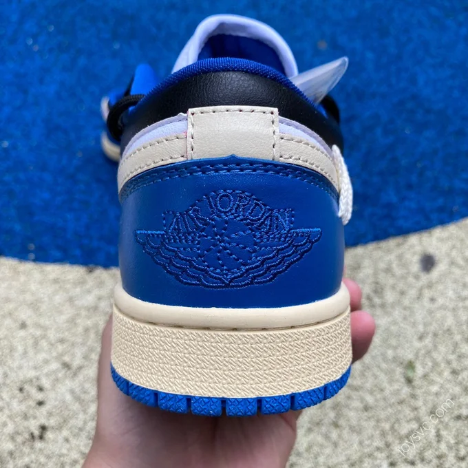 Air Jordan 1 Low Blue White Sneakers DC0774-416