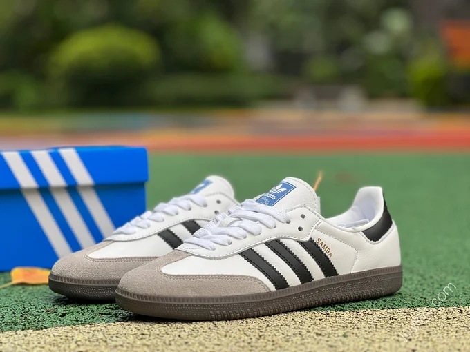 Adidas Samba OG Grey Black White B75806