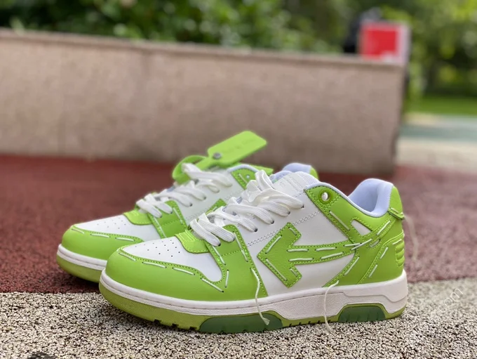 OFF-WHITE Out Of Office Green White