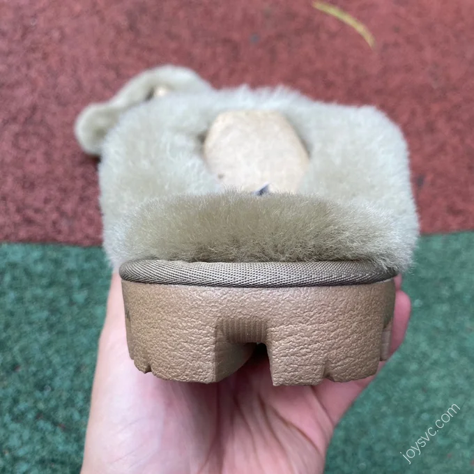 UGG Scuffette Beige Slides