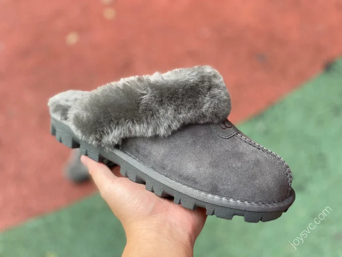 UGG Scuffette Grey Slides