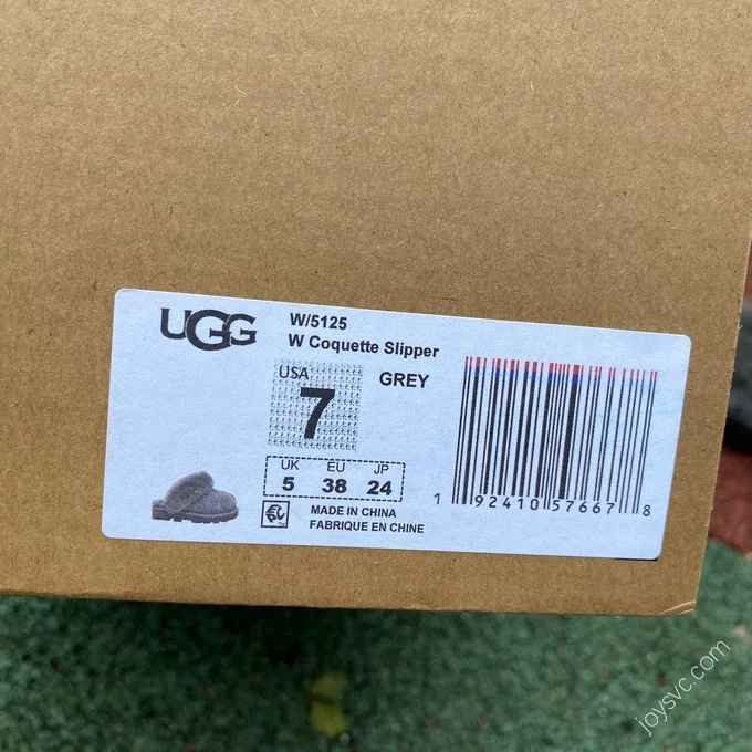 UGG Scuffette Grey Slides