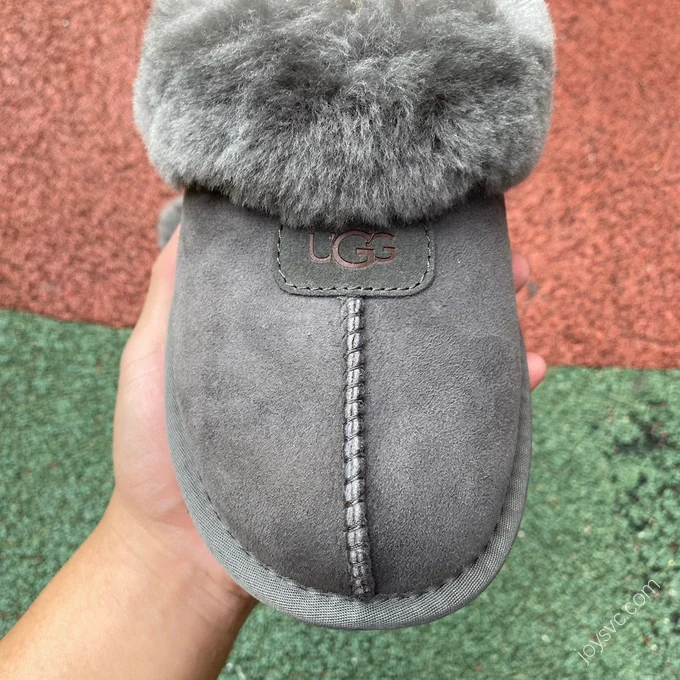 UGG Scuffette Grey Slides