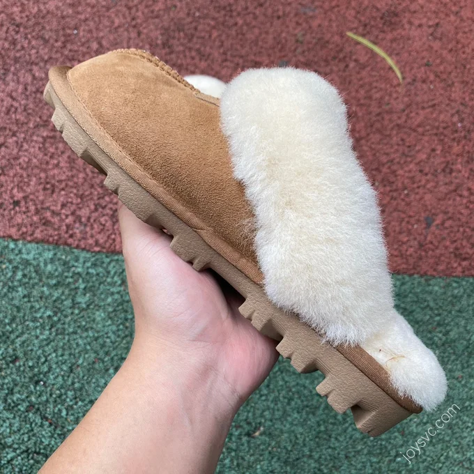 UGG Scuffette Brown Slides